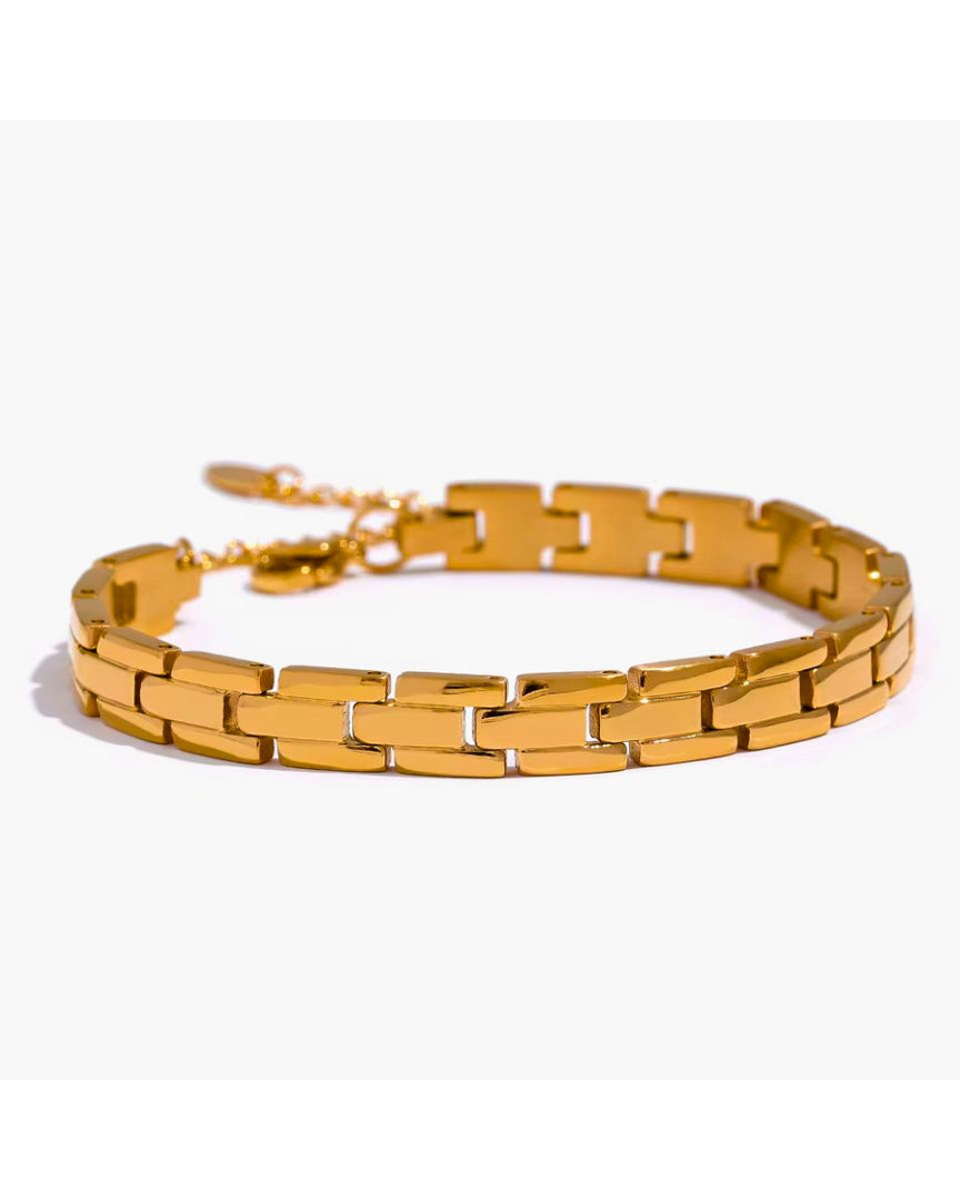 Pulseira Elos Dourados