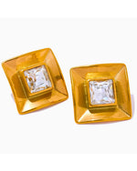 Load image into Gallery viewer, Brinco Stud Crystal Glow
