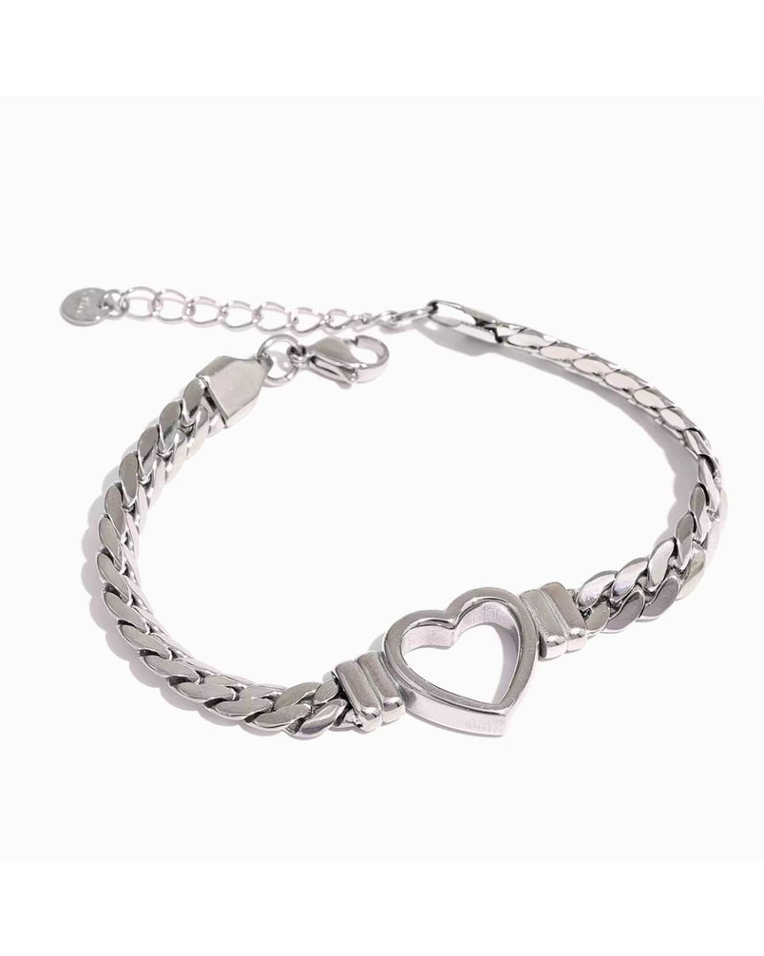 Pulseira Coração de Ouro