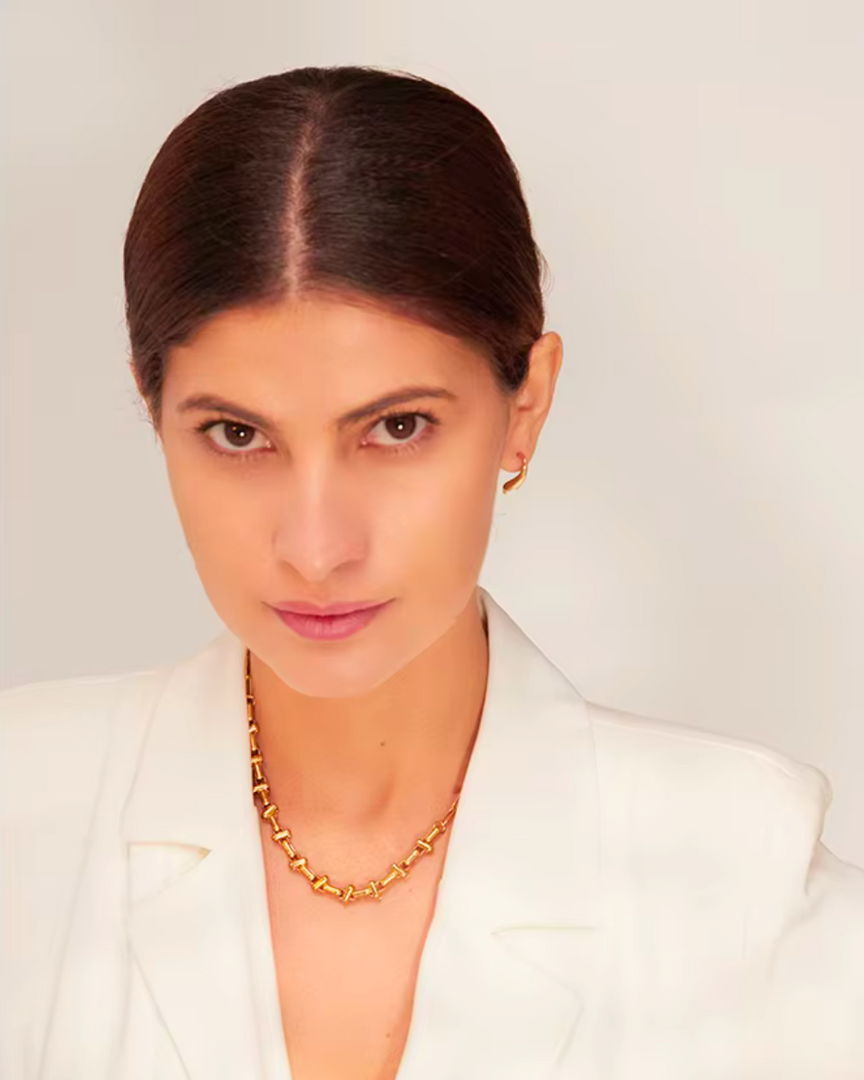 Colar Choker Aurora Dourada