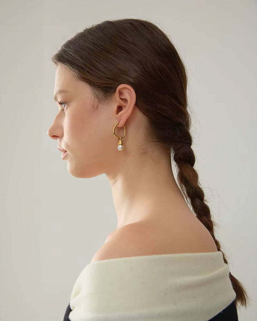 Brincos Éclat Duo Pearl