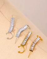 Load image into Gallery viewer, Brincos Ear Clip Zircônia
