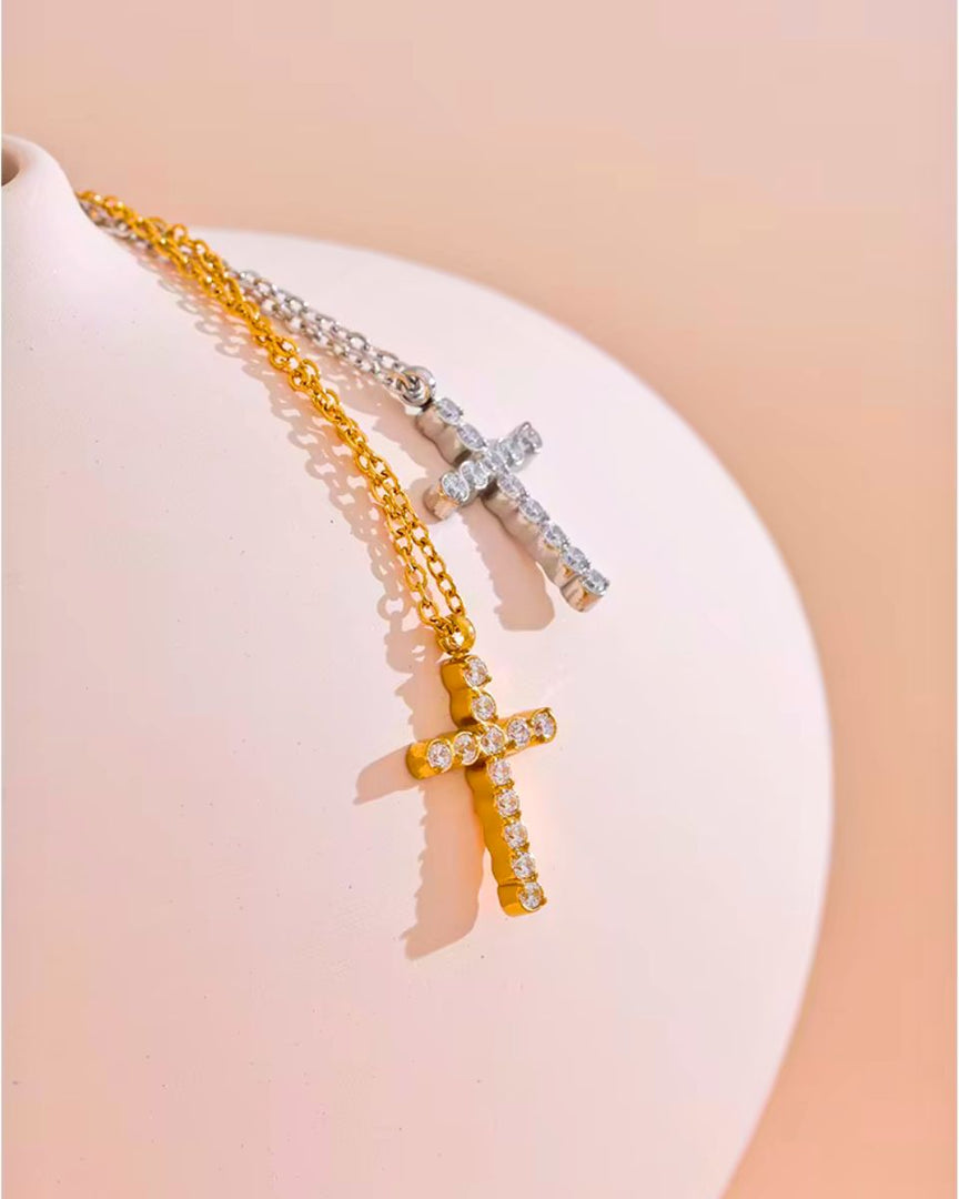 Colar Luxo Cruz